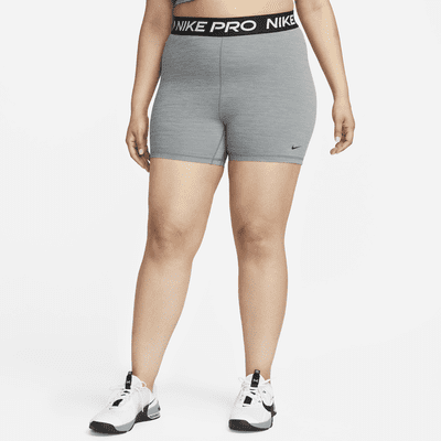 Nike Women s Pro 365 5 Shorts Plus Size Grey